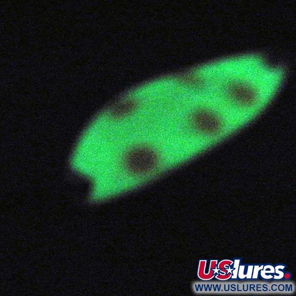 Vintage  Seneca Little Cleo (Hula Girl), 1/3oz White / Red / Nickel fishing spoon #3009