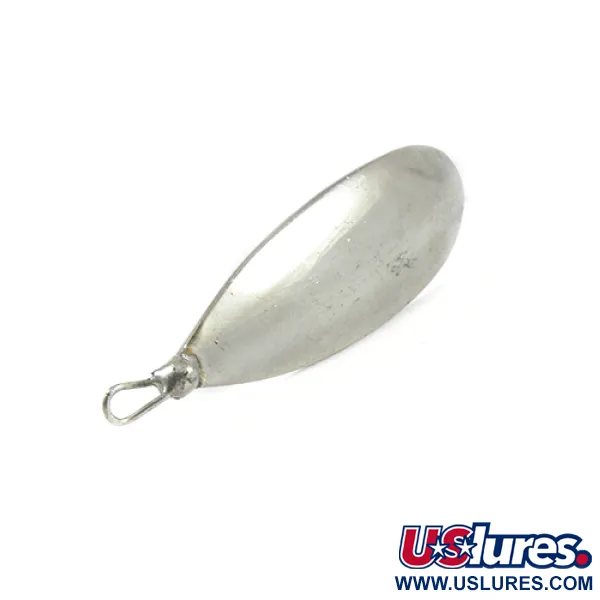 Vintage   Weedless Johnson Silver Minnow, 1/3oz Silver fishing spoon #3043