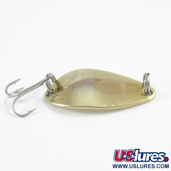 Vintage  Seneca Little Cleo, 1/8oz Gold fishing spoon #3067