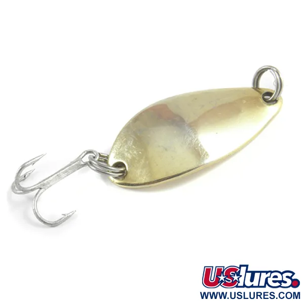 Vintage  Seneca Little Cleo, 1/8oz Gold fishing spoon #3067