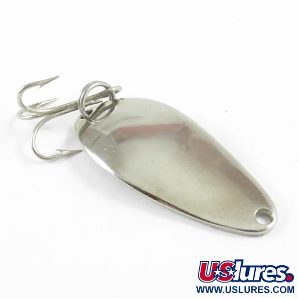 Vintage  Seneca Little Cleo, 1/4oz Nickel fishing spoon #3069