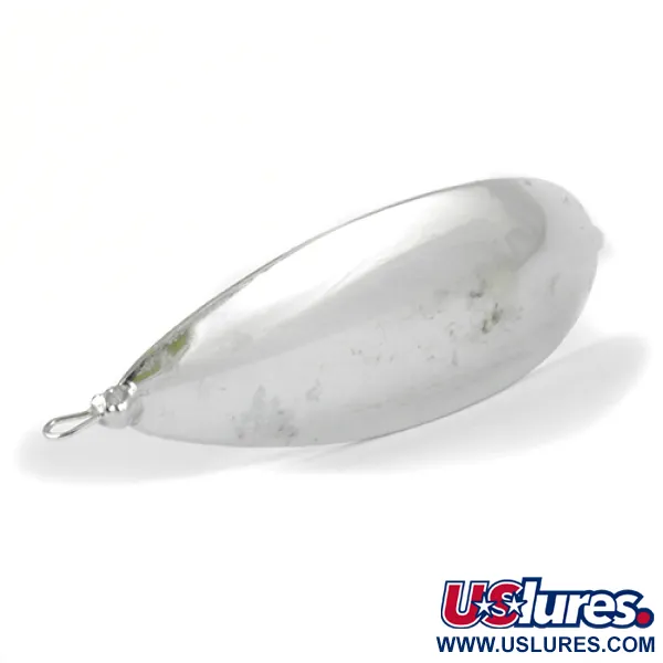 Vintage   Weedless Herter's Olson minnow , 1oz Nickel fishing spoon #3080