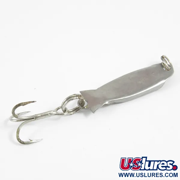 Vintage   Compac, 1/16oz Nickel / Pearl fishing spoon #3087