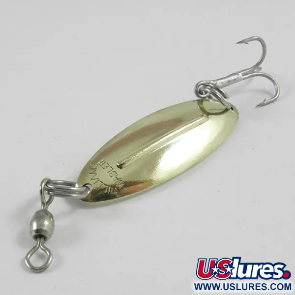 Vintage   Williams Wabler W20, 3/32oz Gold fishing spoon #3088