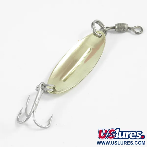 Vintage   Williams Wabler W20, 3/32oz Gold fishing spoon #3090