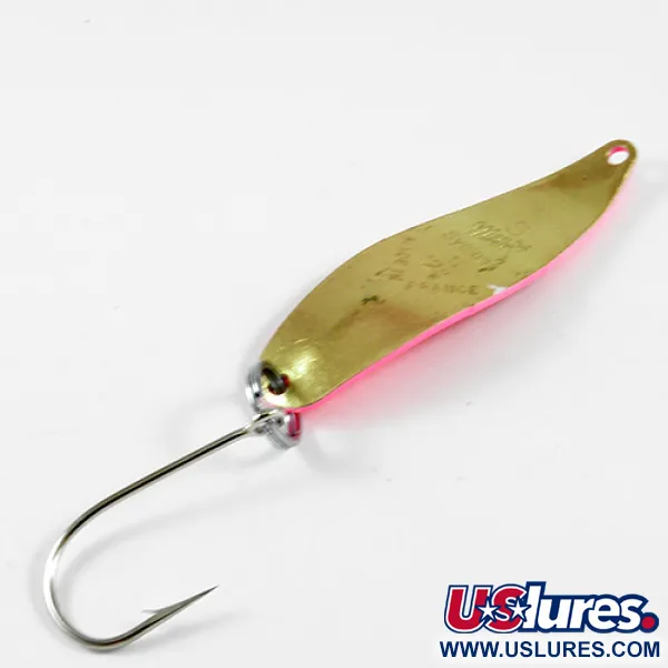   Mepps Syclops 1, 2/5oz Pink / Brass fishing spoon #3097
