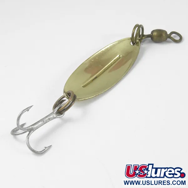 Vintage   Williams Wabler W20, 3/32oz Gold fishing spoon #3103