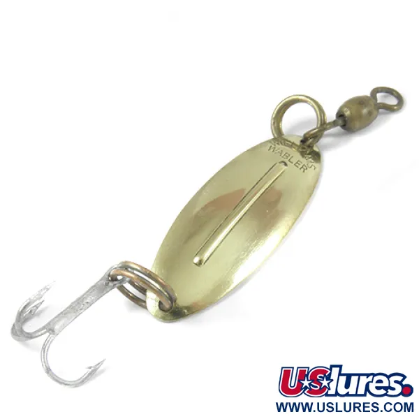 Vintage   Williams Wabler W20, 3/32oz Gold fishing spoon #3103