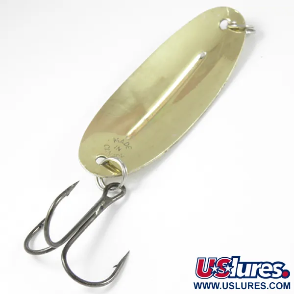 Vintage   Williams Wabler W50, 1/2oz Gold fishing spoon #3104