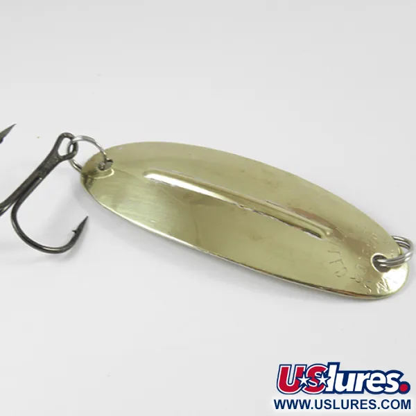 Vintage   Williams Wabler W50, 1/2oz Gold fishing spoon #3104