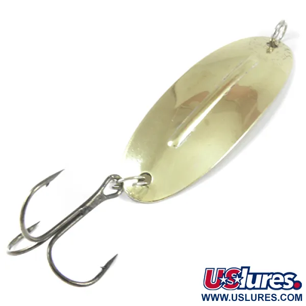 Vintage   Williams Wabler W50, 1/2oz Gold fishing spoon #3104