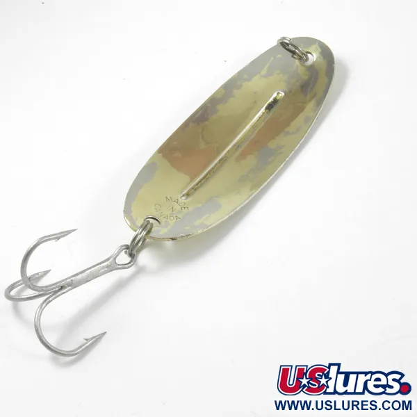 Vintage   Williams Wabler W50, 1/2oz Gold fishing spoon #3112