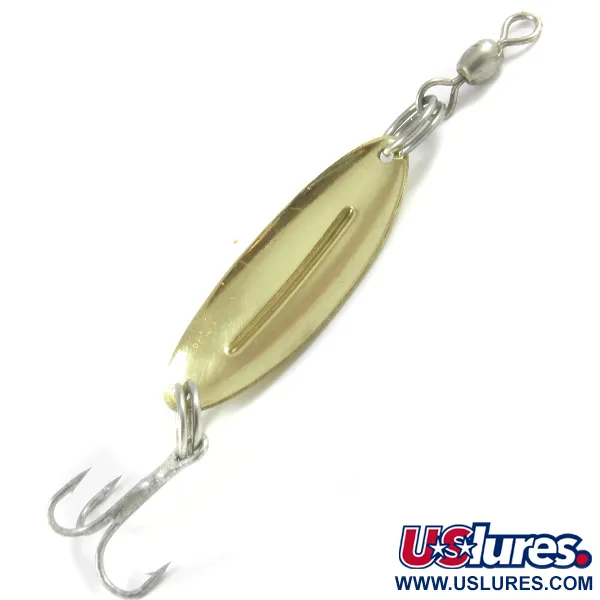 Vintage   Williams Wabler W20, 3/32oz Gold fishing spoon #3117