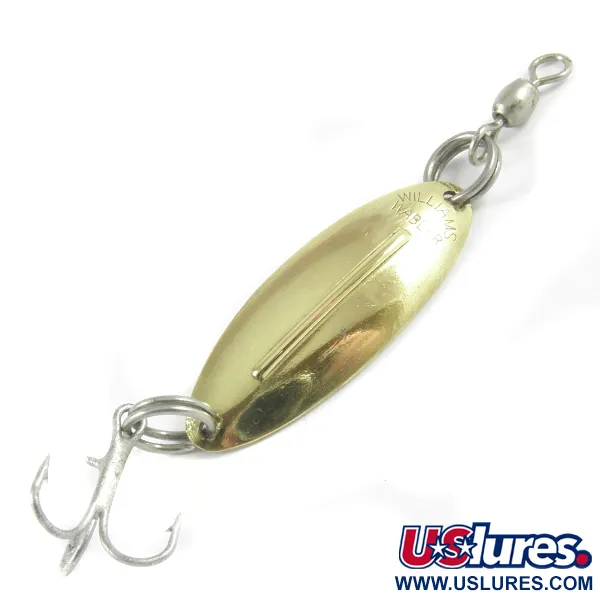 Vintage   Williams Wabler W20, 3/32oz Gold fishing spoon #3117