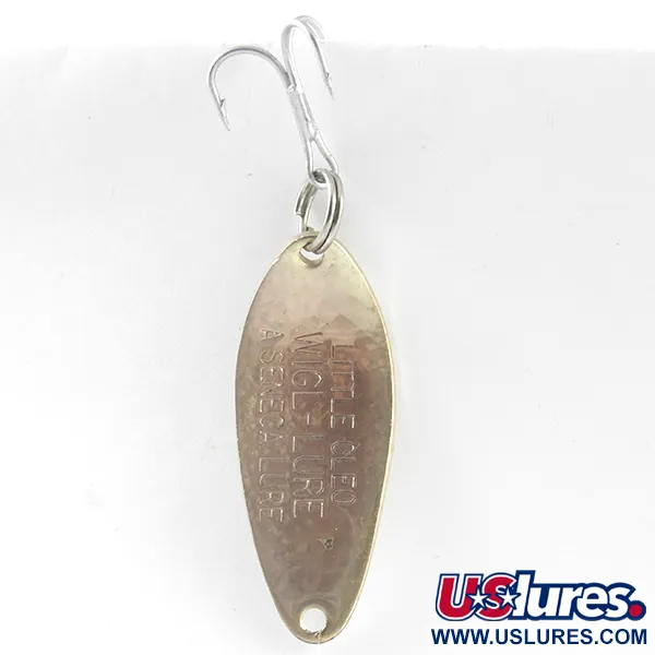 Vintage  Seneca Little Cleo, 1/4oz Crystal (Copper Scale)  fishing spoon #3144