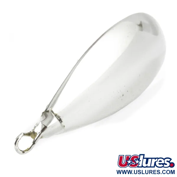 Vintage   Weedless Johnson Silver Minnow, 1/3oz Silver+Gold fishing spoon #3146