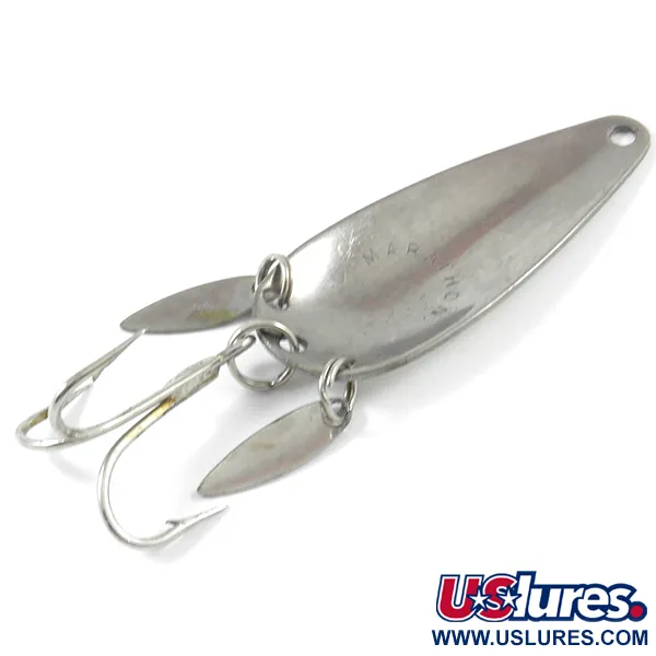 Vintage  Marathon Bait Company Marathon UV Glow, 2/5oz UV Glow Glow in UV light, Fluorescent fishing spoon #3154