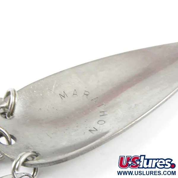 Vintage  Marathon Bait Company Marathon UV Glow, 2/5oz UV Glow Glow in UV light, Fluorescent fishing spoon #3154