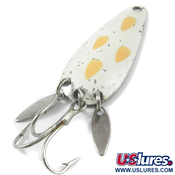 Vintage  Marathon Bait Company Marathon UV Glow, 2/5oz UV Glow Glow in UV light, Fluorescent fishing spoon #3154