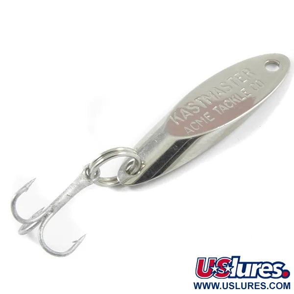 Vintage  Acme Kastmaster , 1/8oz Nickel fishing spoon #3155