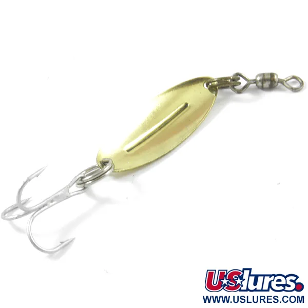 Vintage    Williams Wabler W20, 3/32oz Gold fishing spoon #3166