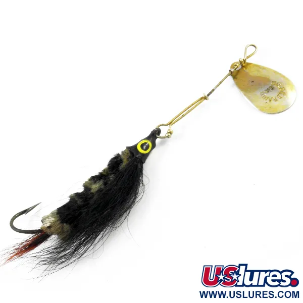 Vintage  Hildebrandt Spinners Hildebrandt, 1/8oz Gold spinning lure #3168