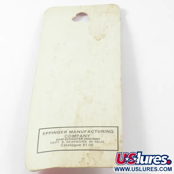  Eppinger Dardevle Imp, 2/5oz Black / White / Nickel fishing spoon #3172