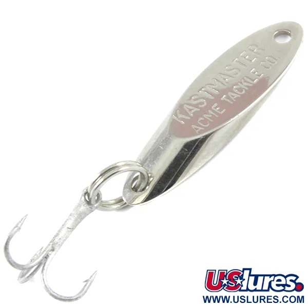 Vintage  Acme Kastmaster , 1/8oz Nickel fishing spoon #3185