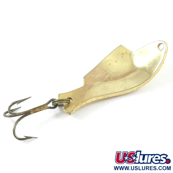 Vintage   Thomas, 3/16oz Gold fishing spoon #3192