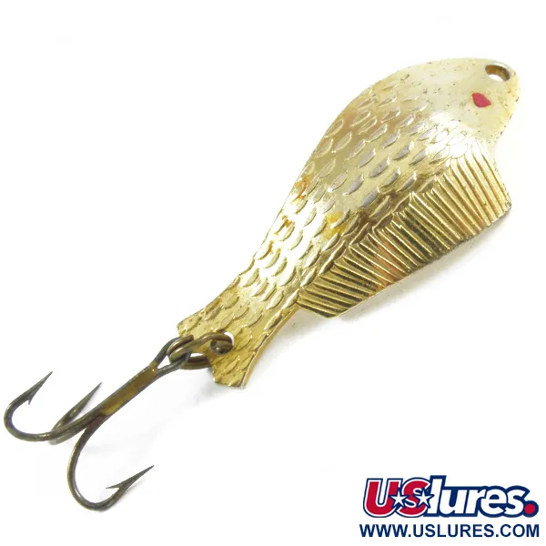 Vintage   Thomas, 3/16oz Gold fishing spoon #3192