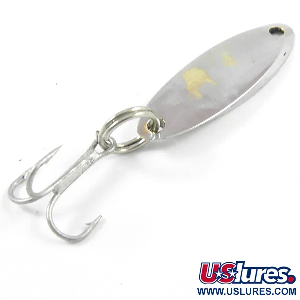Vintage  Weber MrChamp, 1/8oz Nickel fishing spoon #3205