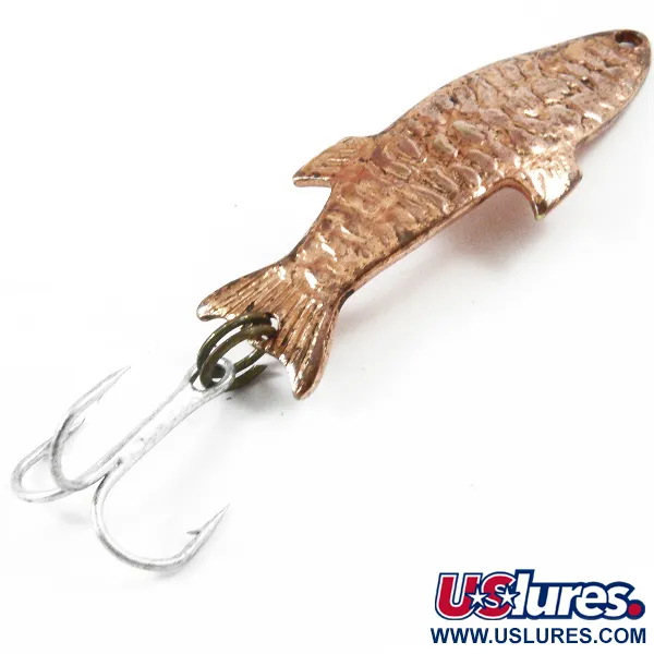 Vintage   Acme Phoebe, 1/8oz Copper fishing spoon #3206