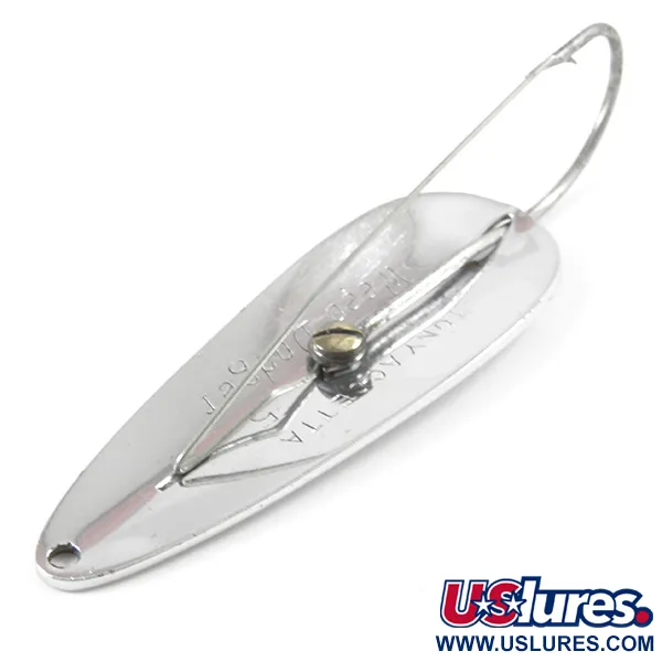 Vintage   Błystka antyzaczepowa Tony Accetta Weed Doger, 1/3oz Nickel fishing spoon #3211