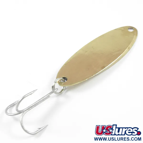 Vintage  Weber MrChamp, 3/4oz Brass fishing spoon #3240