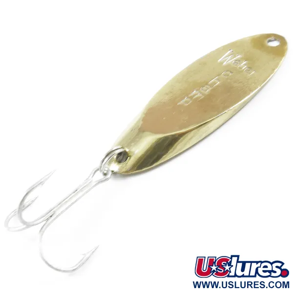 Vintage  Weber MrChamp, 3/4oz Brass fishing spoon #3240