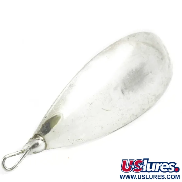 Vintage   Weedless Johnson Silver Minnow, 3/4oz Silver fishing spoon #3256