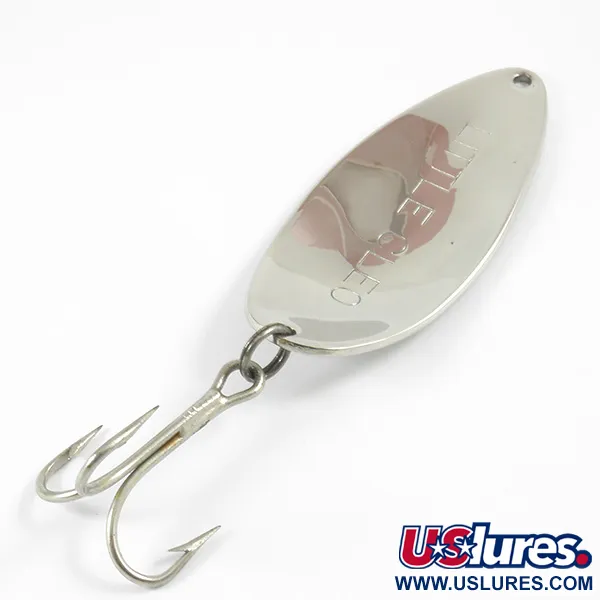 Vintage   Acme Little Cleo, 1 1/4oz Nickel fishing spoon #3271