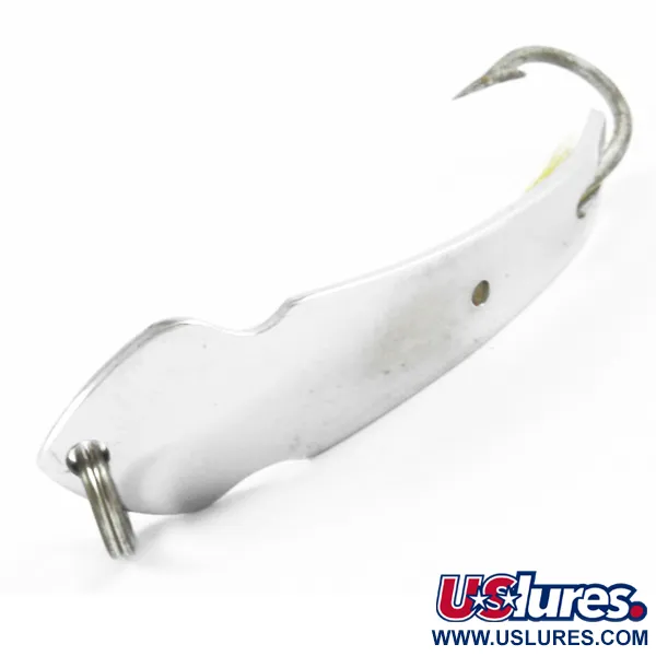 Vintage   Tony Accetta Pet Spoon, 1/4oz Nickel fishing spoon #3294