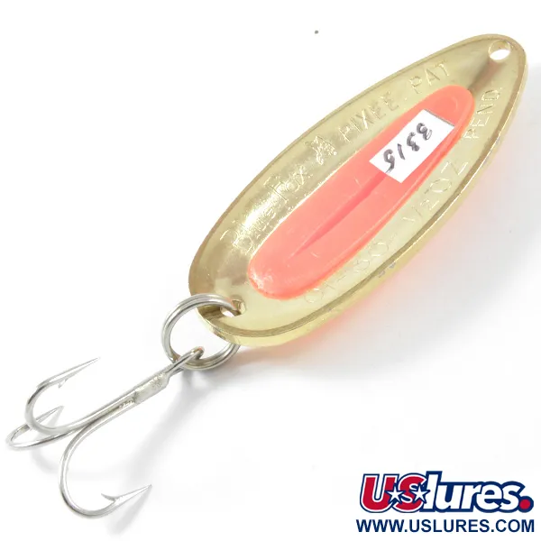   Blue Fox Pixee UV 3315, 1/2oz Gold / Red fishing spoon #3315