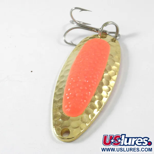   Blue Fox Pixee UV 3315, 1/2oz Gold / Red fishing spoon #3315