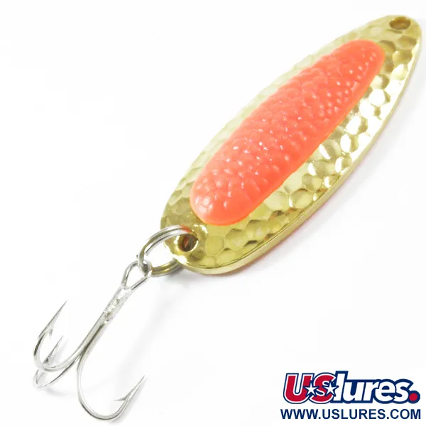   Blue Fox Pixee UV 3315, 1/2oz Gold / Red fishing spoon #3315