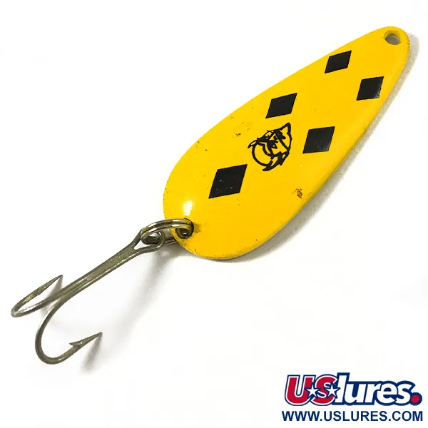 Vintage  Eppinger Dardevle Imp, 2/5oz Five of Diamonds fishing spoon #3326