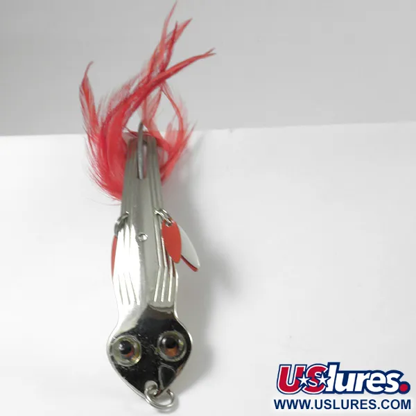 Vintage   Herter's Wobbling Jig, 1/2oz Nickel / Gold fishing spoon #3340