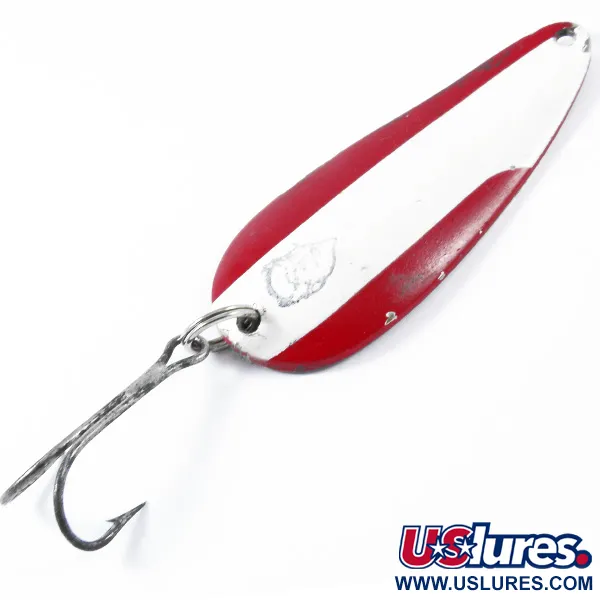 Vintage  Eppinger Dardevle Imp, 2/5oz Red / White / Nickel fishing spoon #3380
