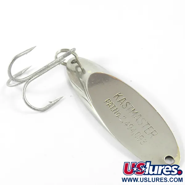 Vintage  Acme Kastmaster, 1/2oz Nickel fishing spoon #3399