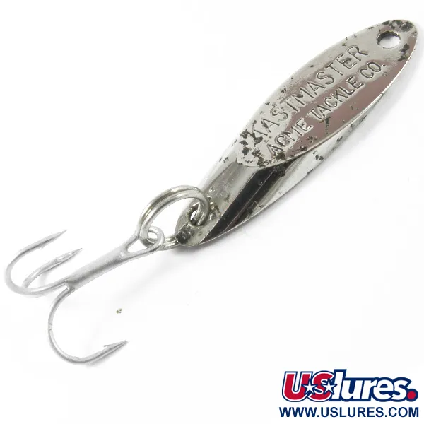 Vintage  Acme Kastmaster, 1/8oz Nickel fishing spoon #3401