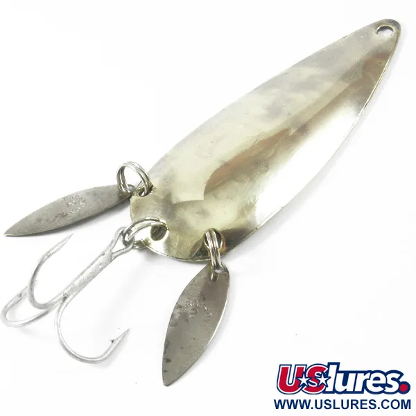 Vintage  Marathon Bait Company Marathon 2 3409, 1/2oz  Brass fishing spoon #3409