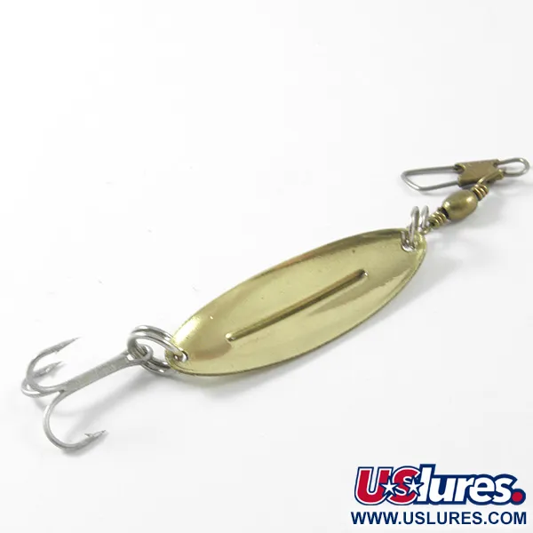 Vintage   Williams Wabler W20, 3/32oz Gold fishing spoon #3411