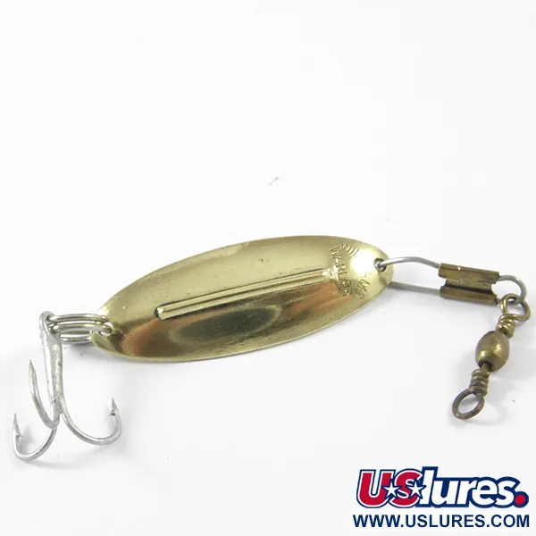 Vintage   Williams Wabler W20, 3/32oz Gold fishing spoon #3411
