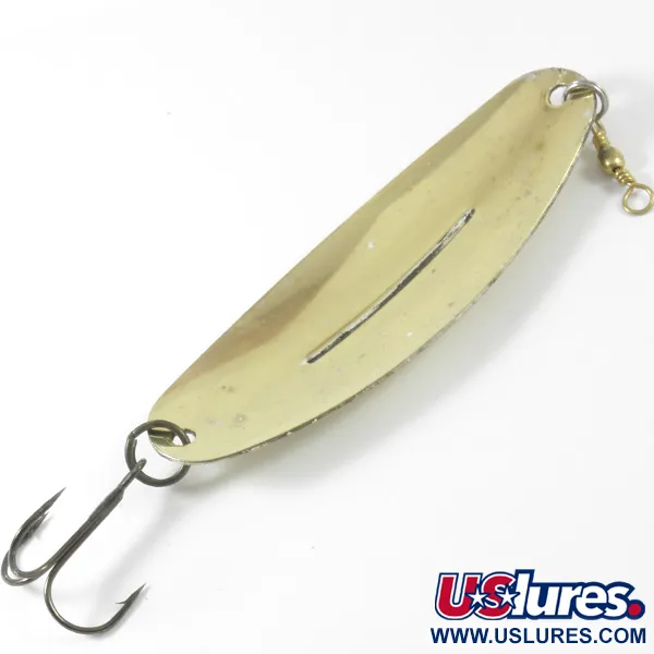 Vintage   Williams Wabler W70, 1oz Gold fishing spoon #3413